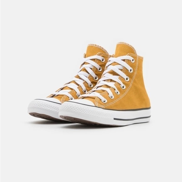 Converse Unisex Chuck Taylor All Star Hi Shoes Burnt Honey - Picture 3 of 4